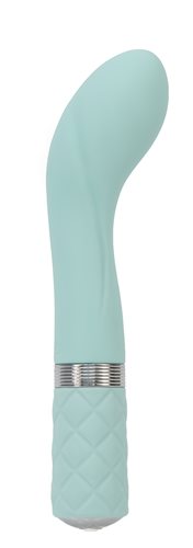 Vibrador Pillow Talk Sassy G Spot Con Cristal Swarovski Verde Azulado