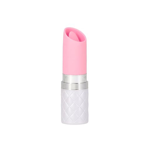 Pillow Talk Lusty Masajeador Parpadeante Con Cristal Rosa