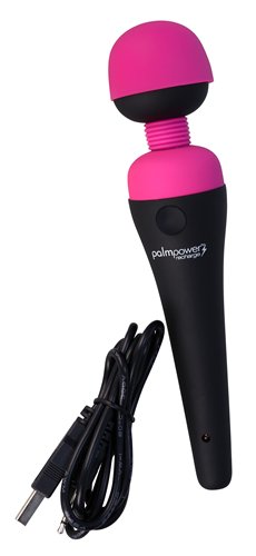 Masajeador Palm Power Fucsia Recargable Impermeable