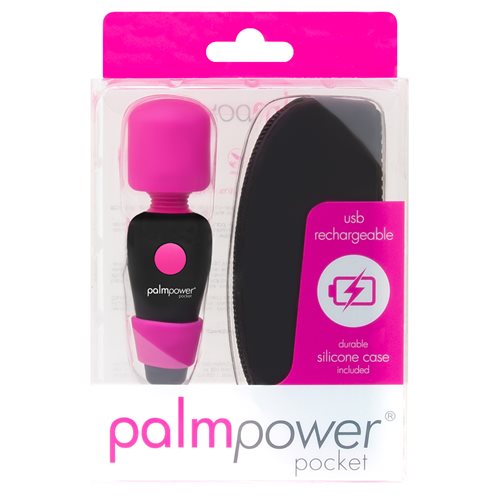 Masajeador de bolsillo Palm Power Fucsia