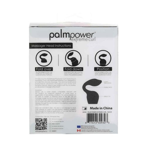Gorro Palm Power Extreme Curl Pleasure negro