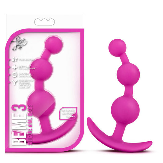 Plug Anal Luxe Be Me 3 Fucsia