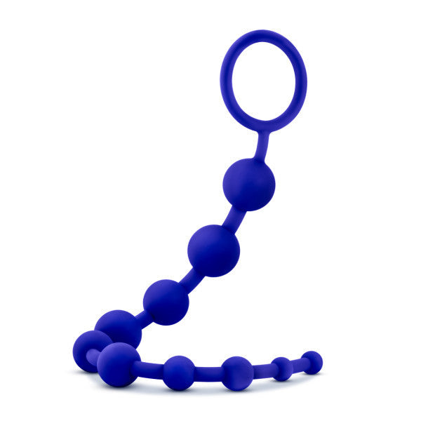 Luxe Silicona 10 Cuentas Azul Índigo