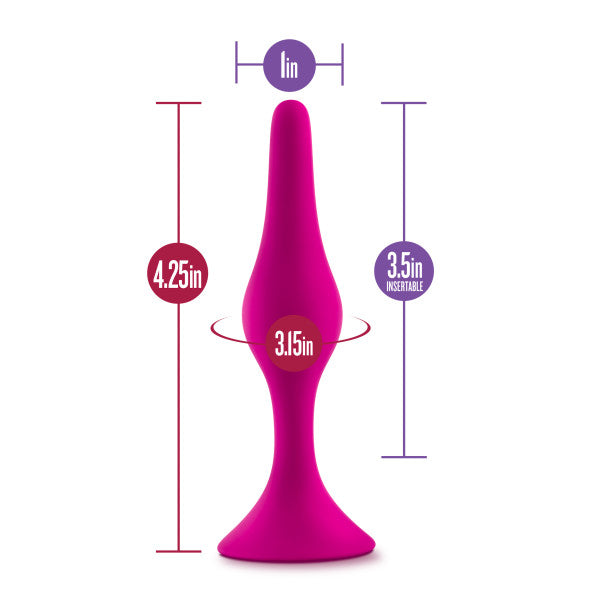 Plug Principiante Luxe Rosa Mediano