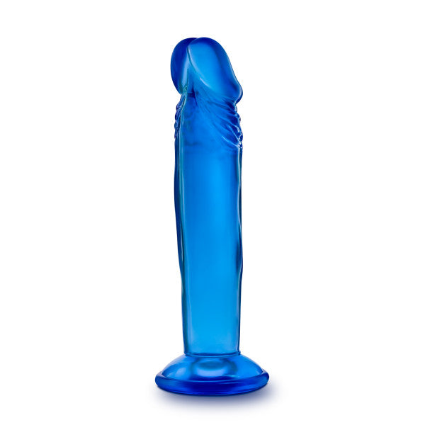 B Yours Sweet N Consolador Pequeño De 6 Pulgadas Con Ventosa Azul