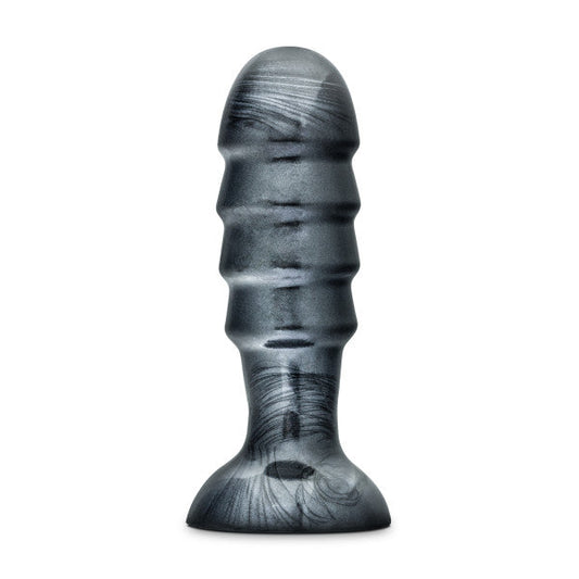 Plug Anal Jet Bruiser Carbon Metalizado Negro