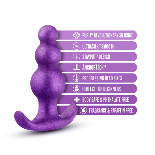 Anal Adventures Matrix Super Nova Plug Galáctico Púrpura