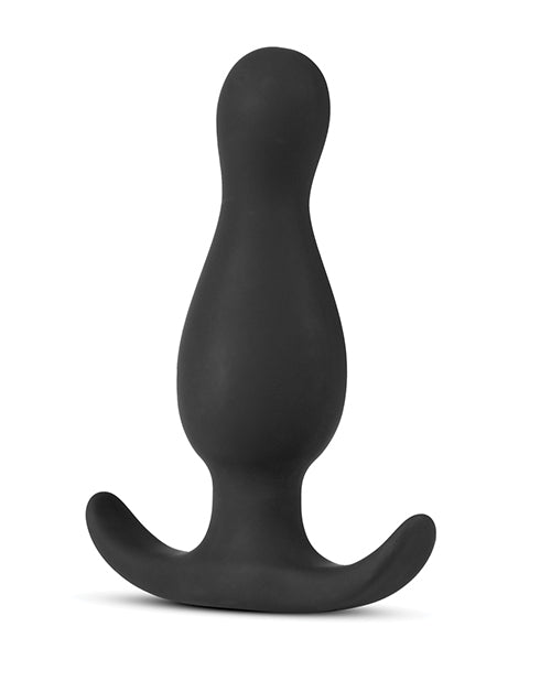 Anal Adventures Platinum Curve Plug Negro