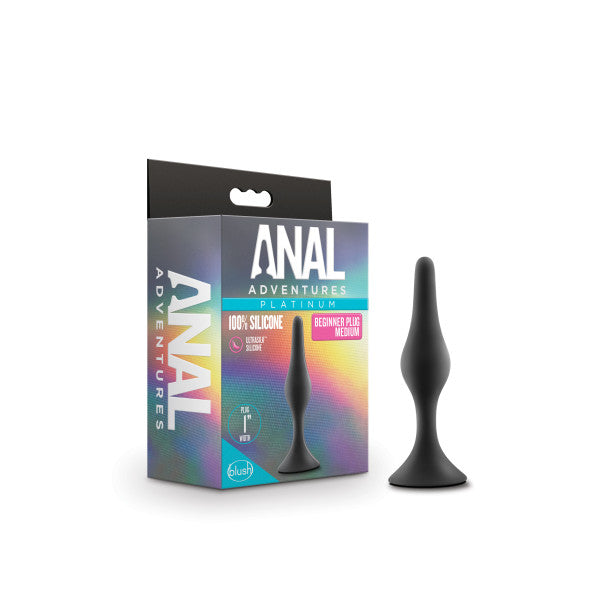 Shadow Black Beginner Anal Plug Medium