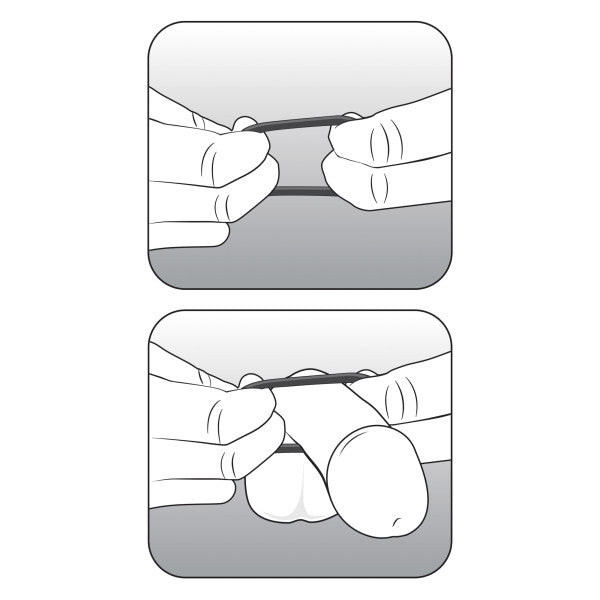 Performance Vs4 Pure Premium Juego de Anillos para el Pene de Silicona Blanco