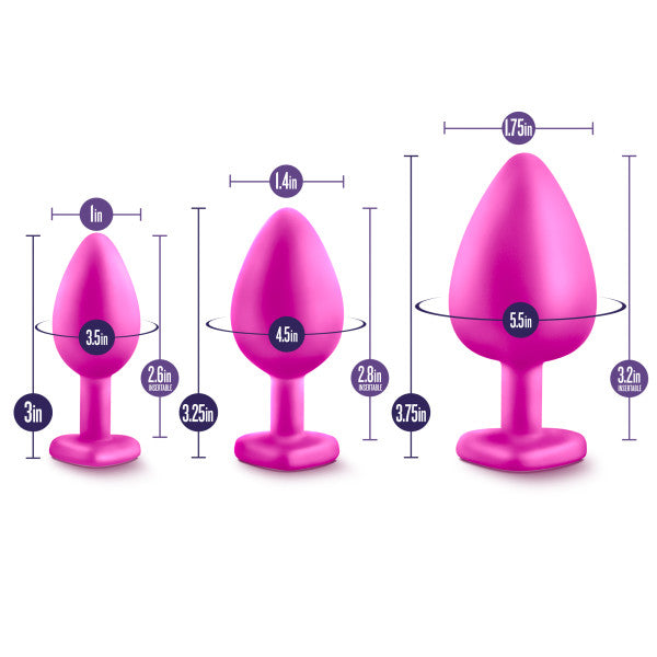 Kit de entrenamiento anal Pink Diamond Delight