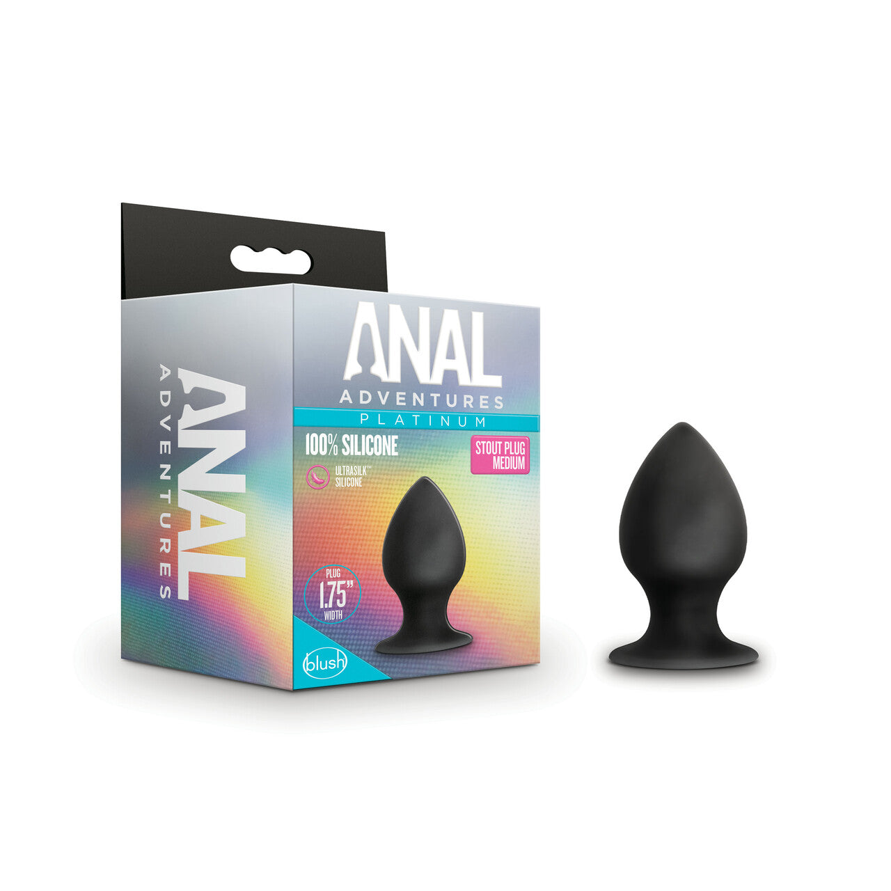 Anal Stout Plug Medium Black