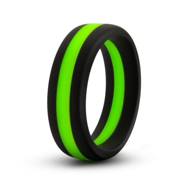 Performance Silicone Go Pro Cock Ring Negro/verde/negro