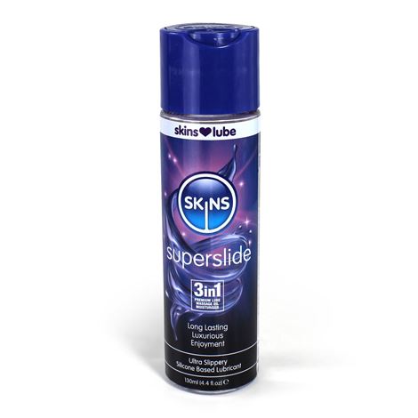 Lubricante a base de silicona Skins Super Slide 4.4 oz
