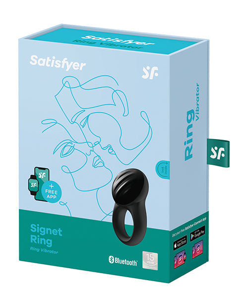 Anillo Satisfyer Signet One con aplicación