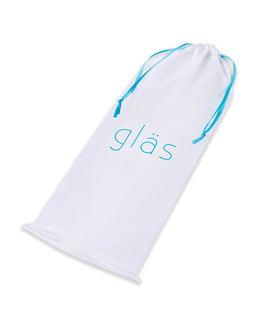 Glas 9 Consolador Clásico Curvo de Doble Extremo "