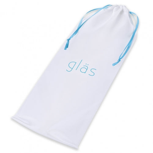 Consolador Glas De Doble Extremo De 12 Pulgadas Con Cuentas Anales