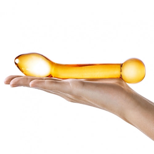 Control deslizante anal con gotero de miel Glas de 7 pulgadas