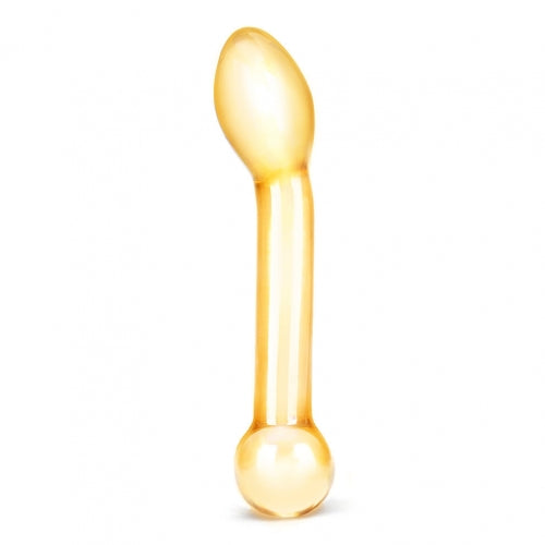 Control deslizante anal con gotero de miel Glas de 7 pulgadas