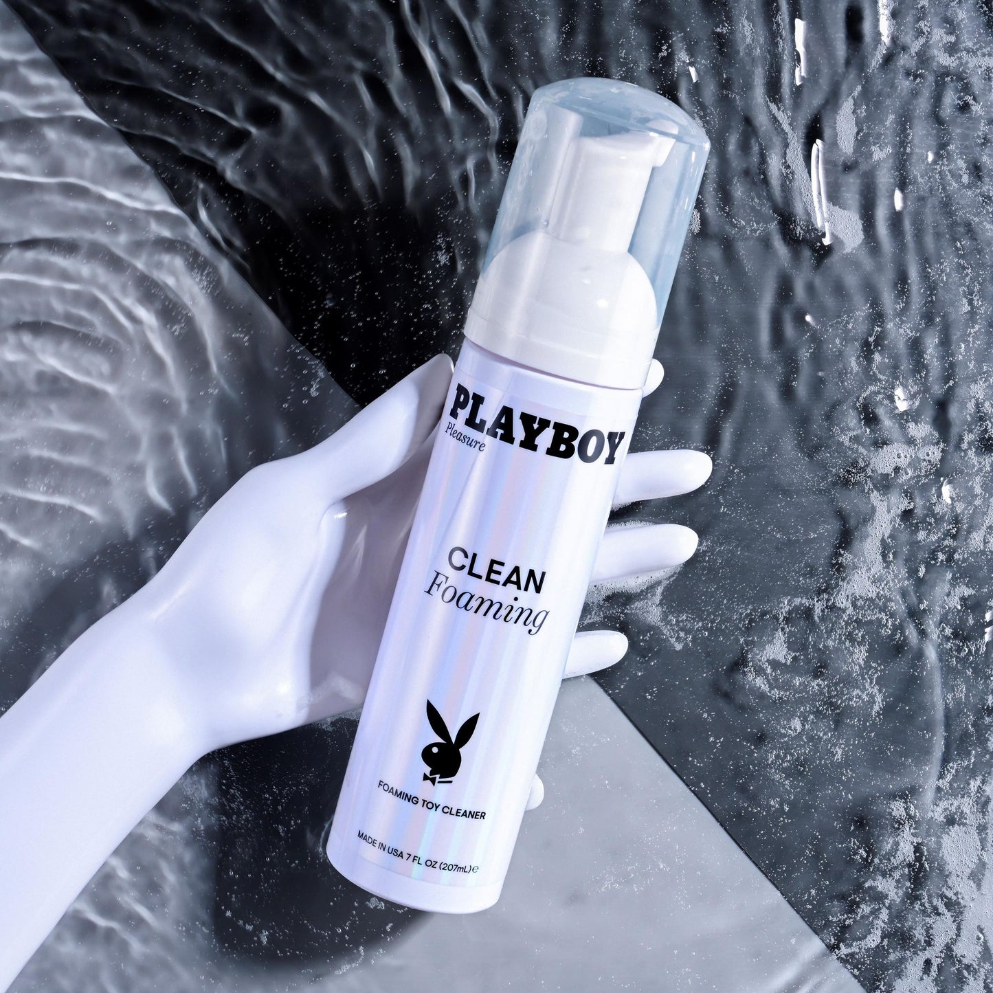 Limpiador de juguetes en espuma Playboy Clean, 7 onzas