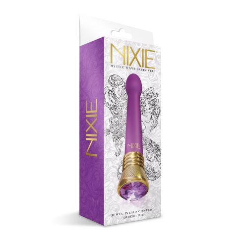 Nixie Jewel Satin Bulb Vibrador Amatista