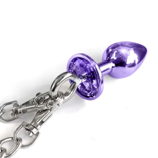 Conjunto de tapón y puño morado Thee