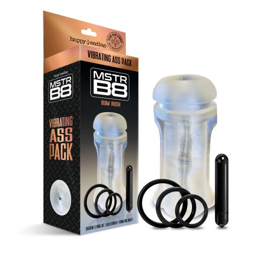 Mstr B8 Vibrating Ass Pack Bum Rush Kit de 5 piezas