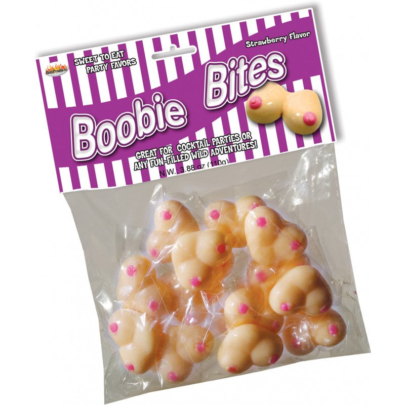 Boobie muerde fresa