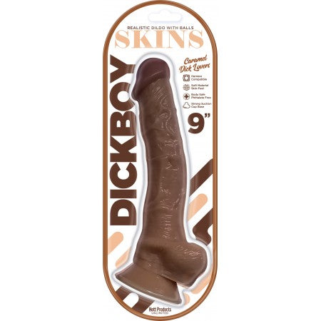 Dickboy Skins Consolador Caramel Lovers 9in