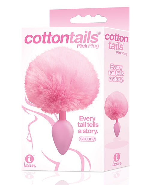 The 9's Cotton Candy Bunny Tail Pleasure Plug