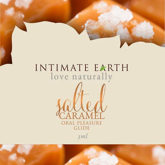 Paquete de láminas de caramelo salado Intimate Earth 3ml (cada una)