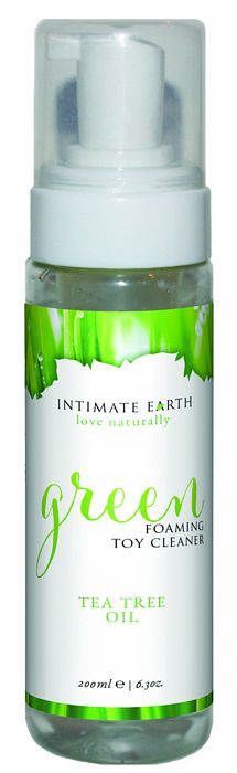Limpiador de juguetes en espuma Intimate Earth Green, 6.8 oz
