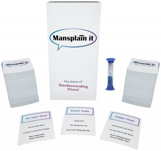 Mansplain It: ¡el juego de las pistas condescendientes!