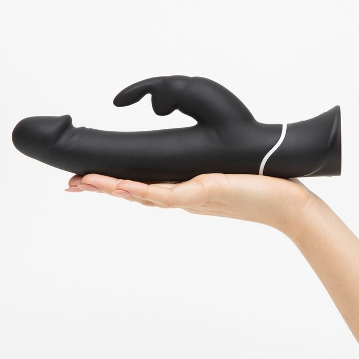 Conejo Feliz Realista Negro Usb Recargable