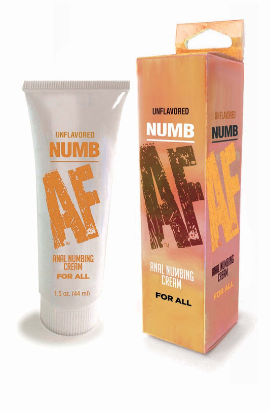 Gel desensibilizador anal Numb Af sin sabor 1.5 oz