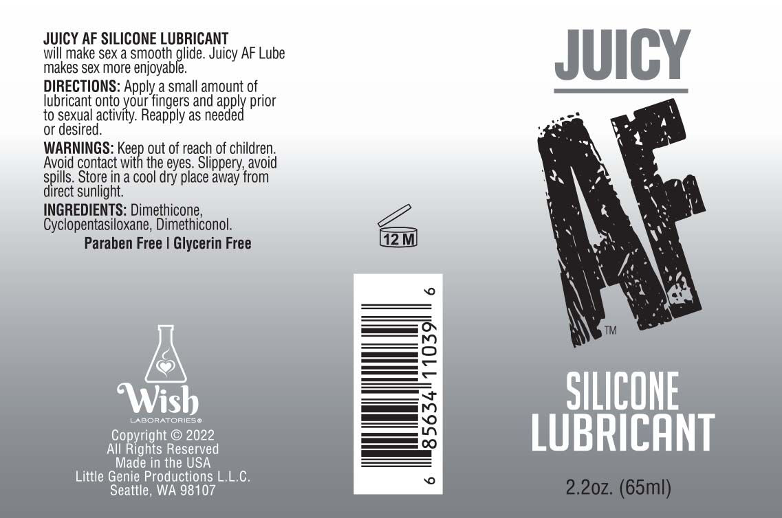 Lubricante de silicona Af, botella de 2,2 oz