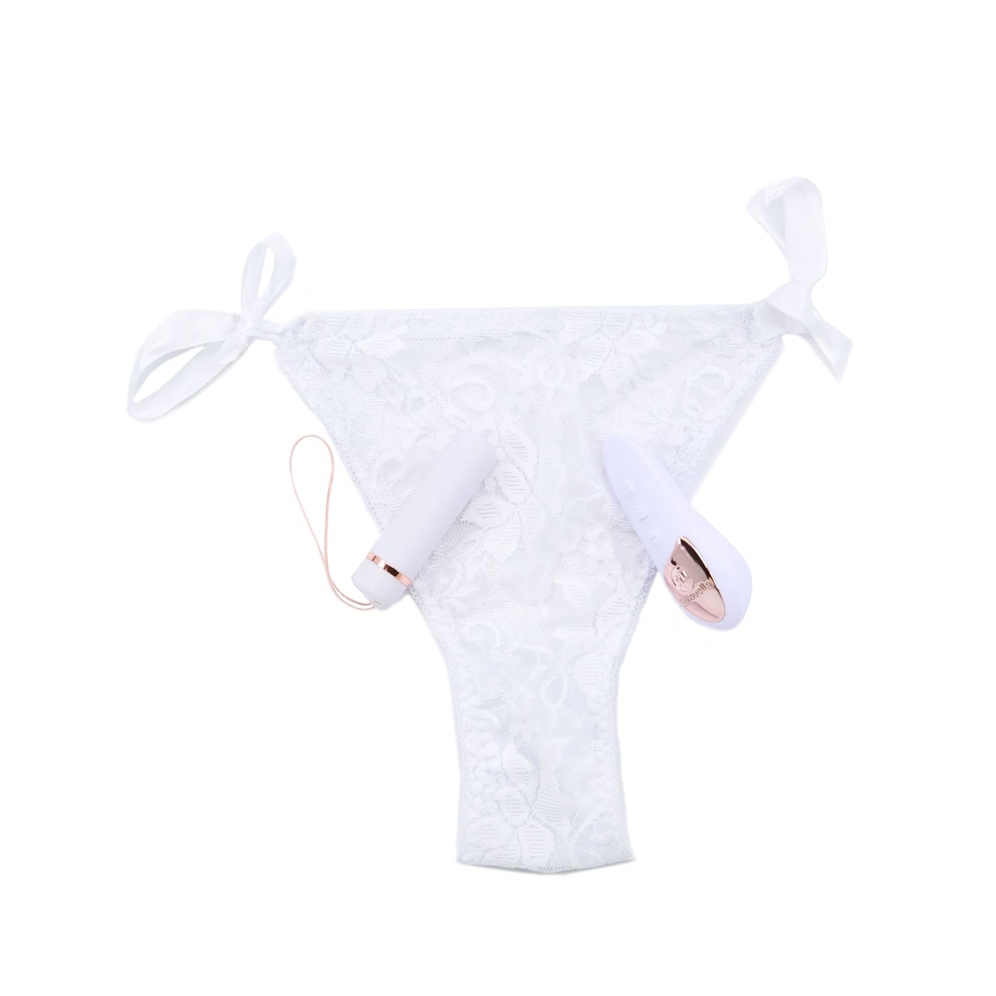 Sensuelle Pleasure Panty Blanco Control Remoto