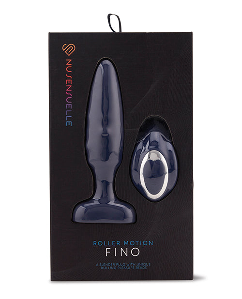 Sensuelle Fino Roller Motion Plug azul marino