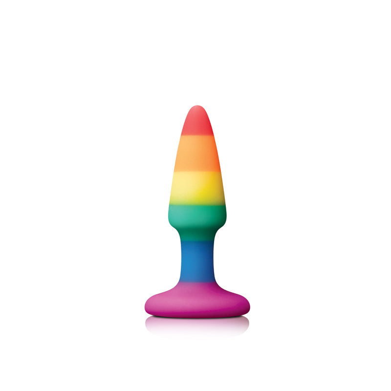 Rainbow Pride Prism Mini Pleasure Plug