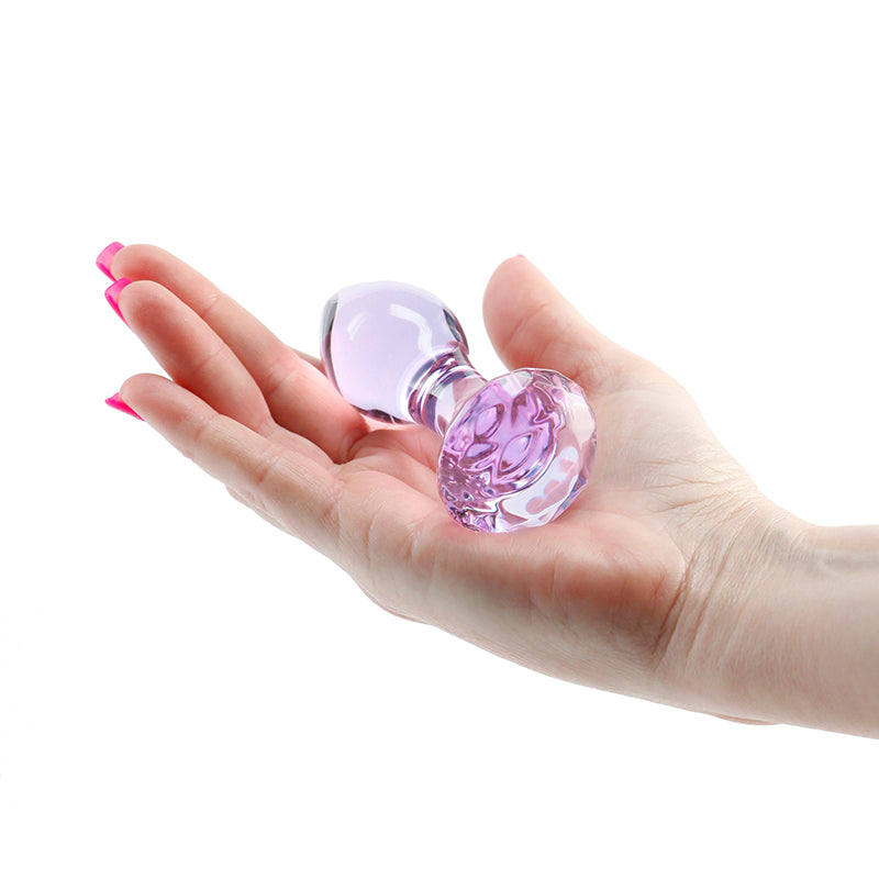 Gema de cristal de orquídea real