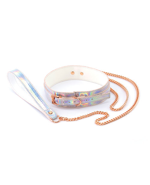 Radiant Rainbow Collar & Leash Set