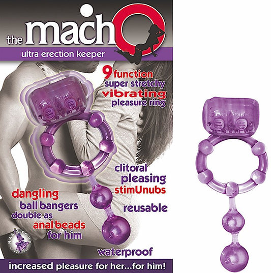 Macho Ultra Erection Keeper Púrpura
