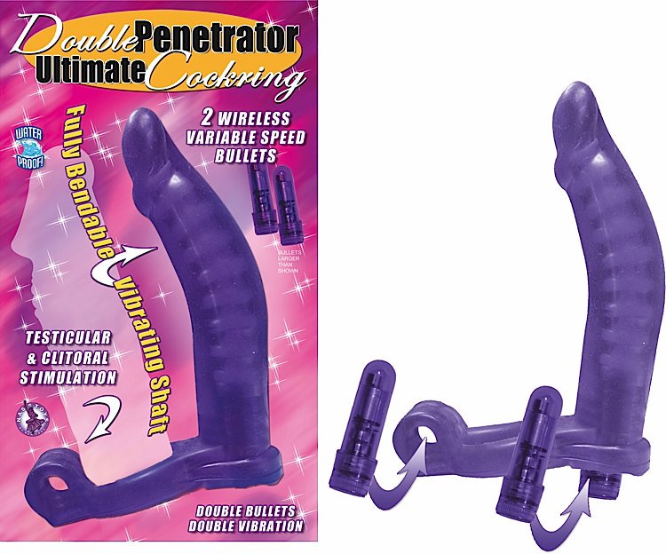 Anillo para el pene doble penetrador definitivo