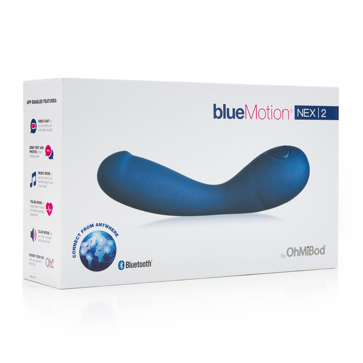 Bluemotion Nex 2- 2nd Gen App -controlled G-spot Vibe