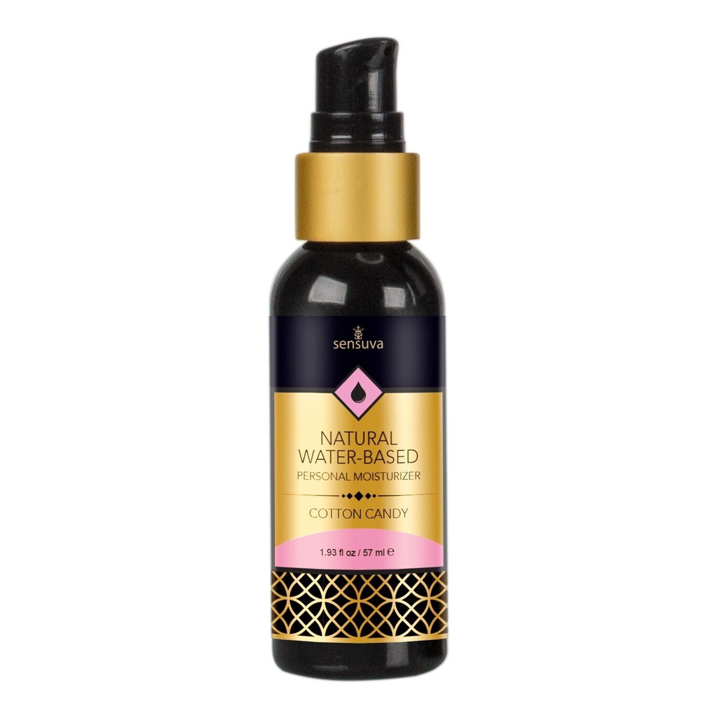 Hidratante personal natural a base de agua Algodón de azúcar 2 oz