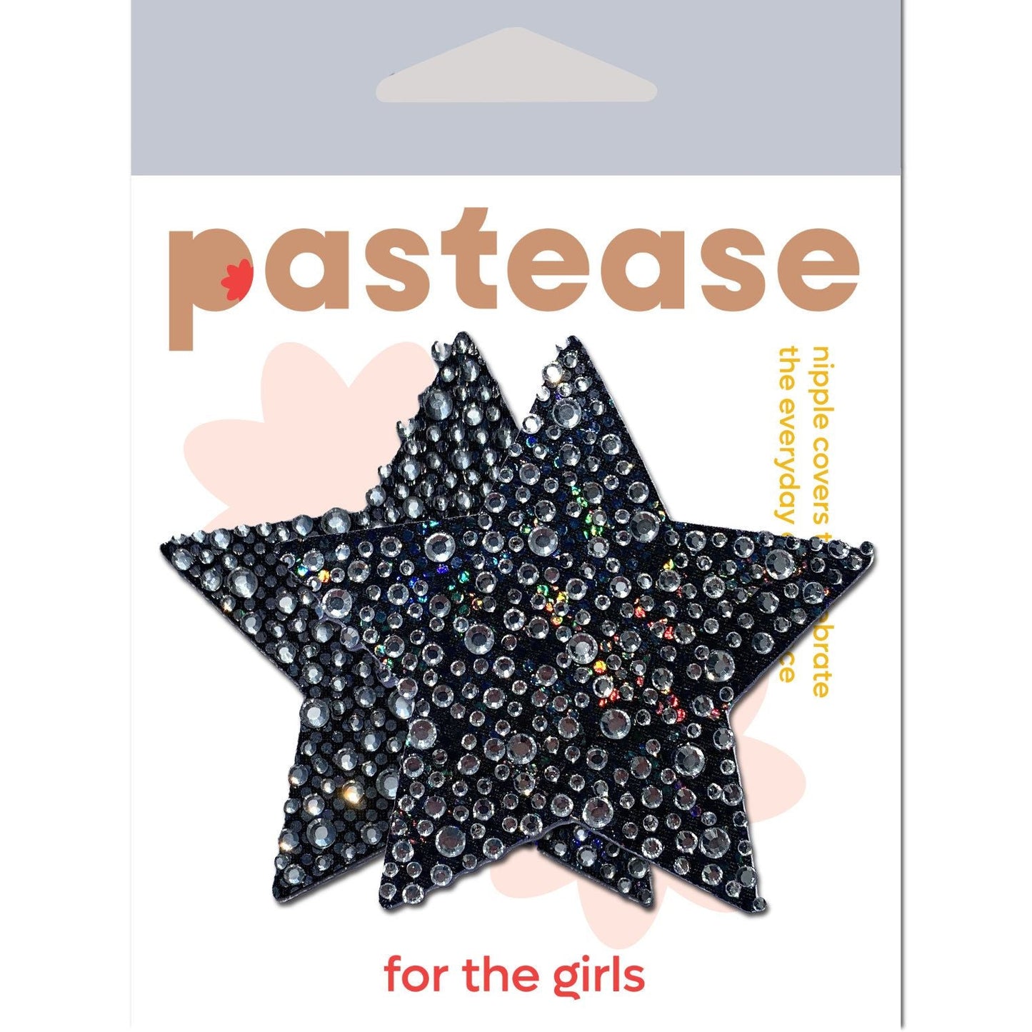 Pastease Estrellas Negras Cristal