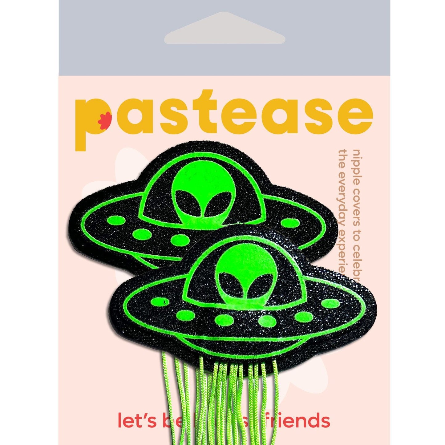 Pastease Ufo Alien Borlas Brillan En La Oscuridad