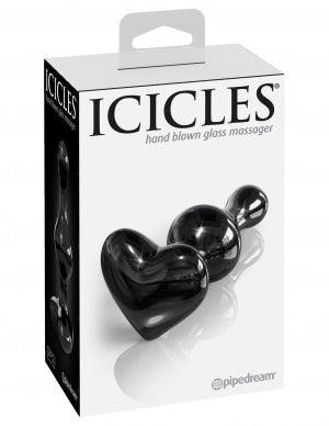 Frosted Elegance Glass Plug