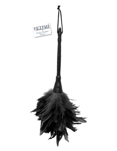 Frisky Feather Fantasy Duster in Obsidian