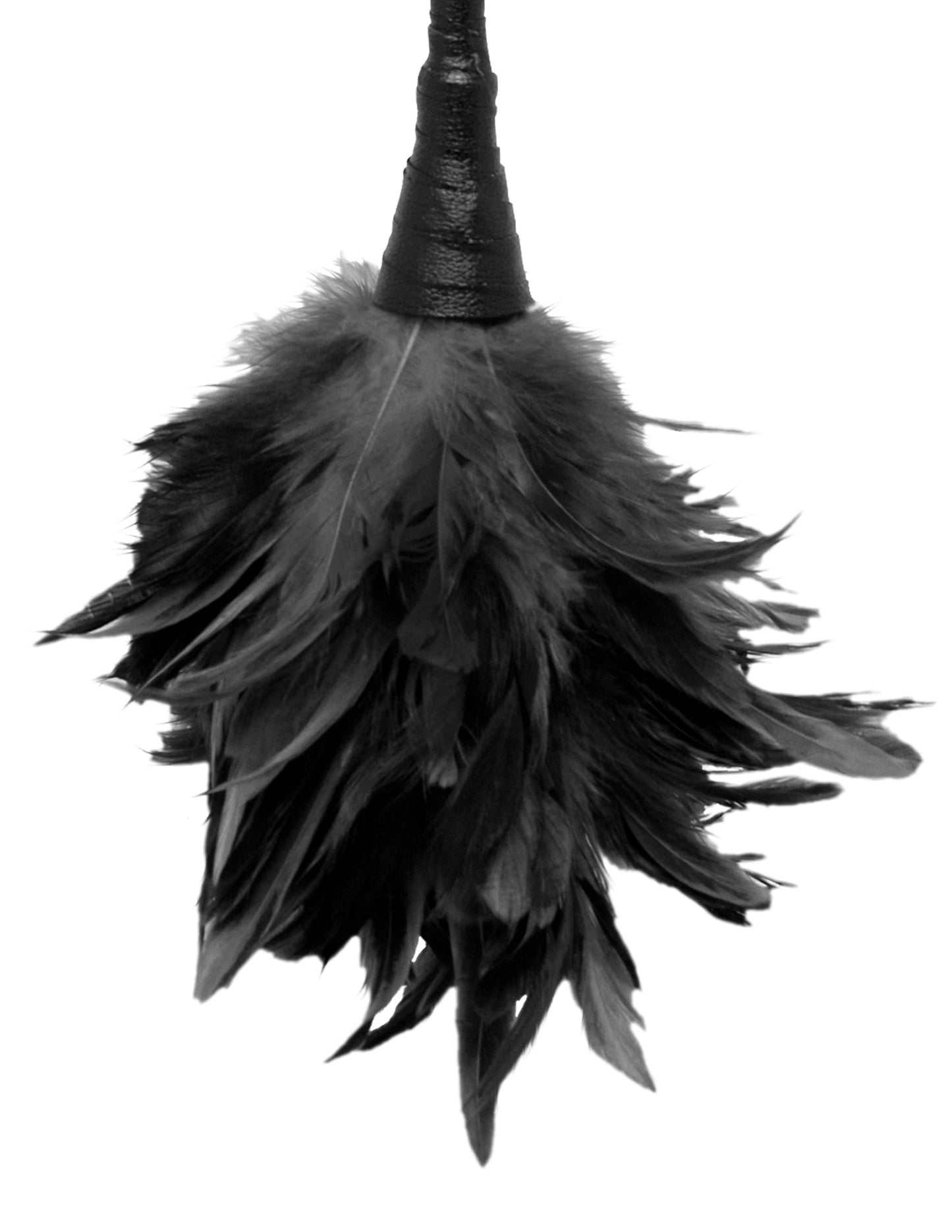 Frisky Feather Fantasy Duster in Obsidian
